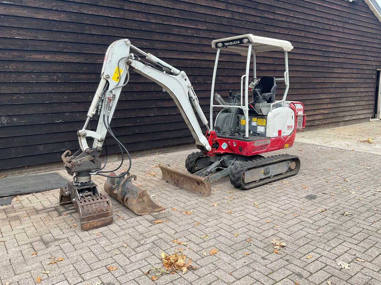 2021 TAKEUCHI 2021 TB 216 MINI EXCAVATOR - Minigraafmachine: afbeelding 1 2021 TAKEUCHI 2021 TB 216 MINI EXCAVATOR - Minigraafmachine: afbeelding 1