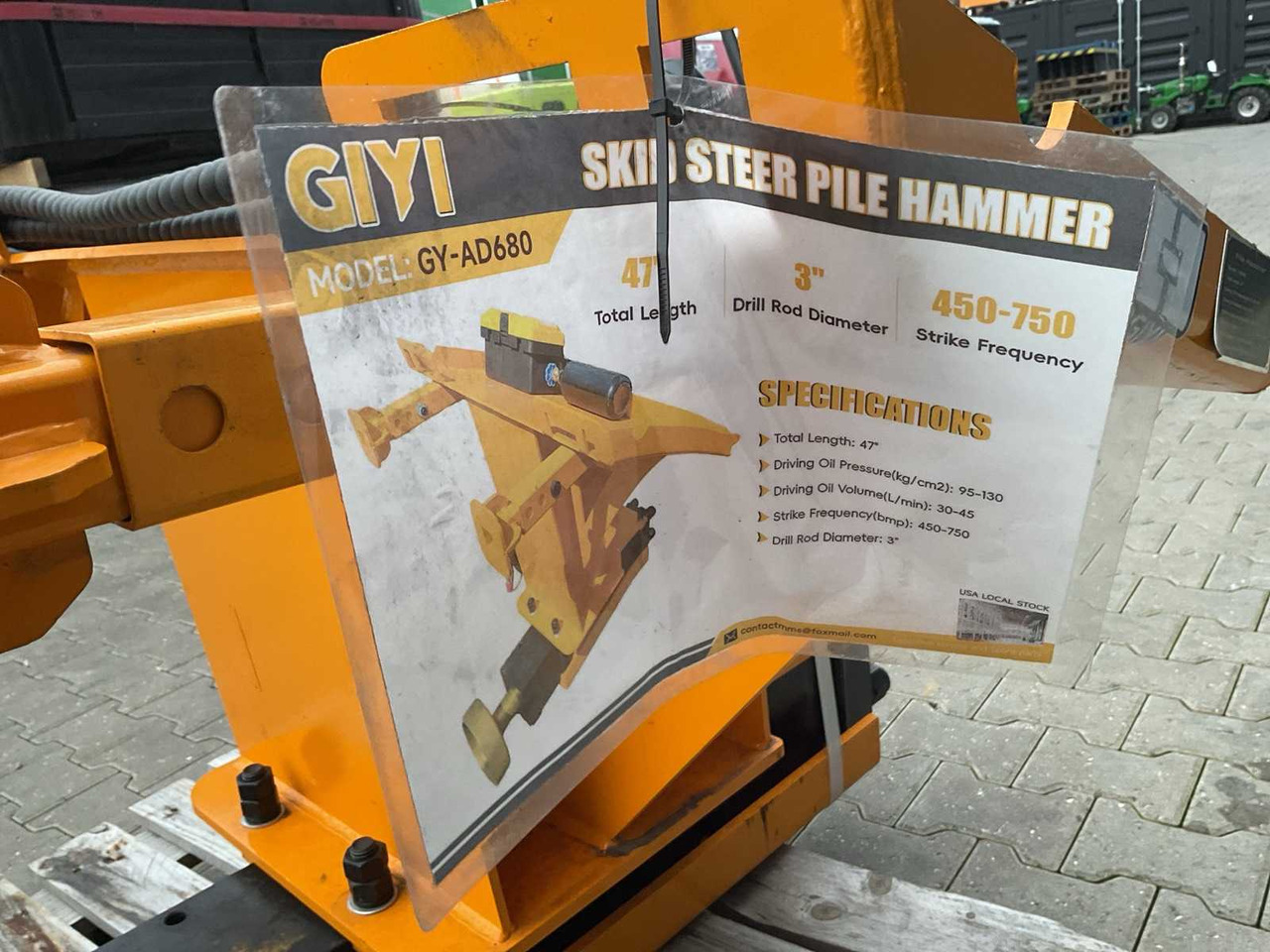 2025 GIYI AD680 SKID STEER LOADER - Compacte rupslader: afbeelding 2 2025 GIYI AD680 SKID STEER LOADER - Compacte rupslader: afbeelding 2