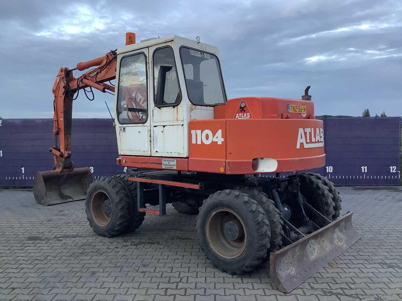 ATLAS - 1104 - WHEELED EXCAVATOR - Mobiele graafmachine: afbeelding 3 ATLAS - 1104 - WHEELED EXCAVATOR - Mobiele graafmachine: afbeelding 3