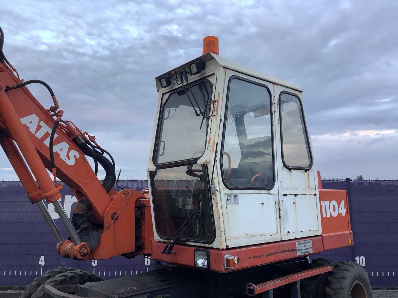ATLAS - 1104 - WHEELED EXCAVATOR - Mobiele graafmachine: afbeelding 5 ATLAS - 1104 - WHEELED EXCAVATOR - Mobiele graafmachine: afbeelding 5