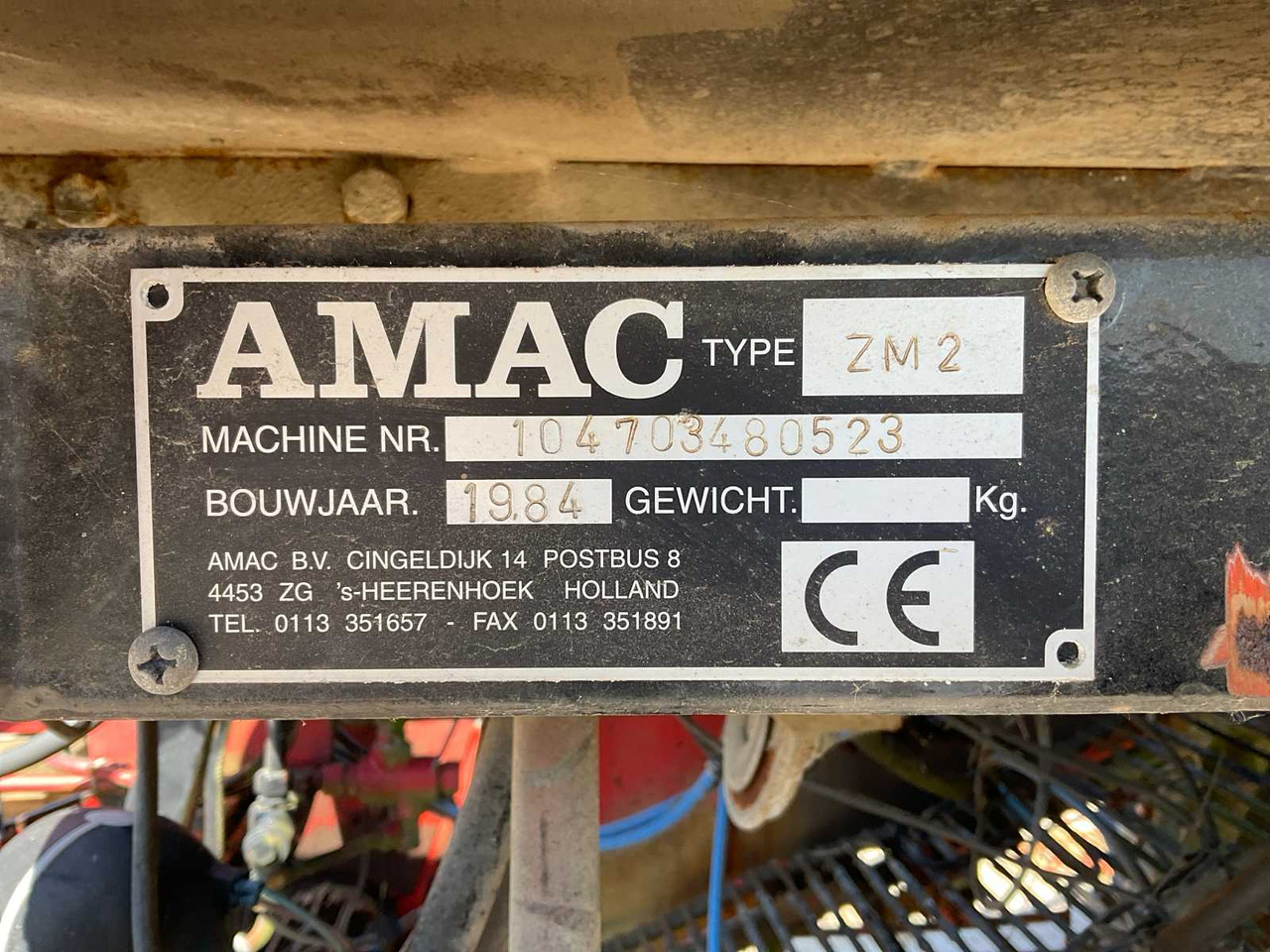 Aardappelrooier Amac ZM2: afbeelding 37