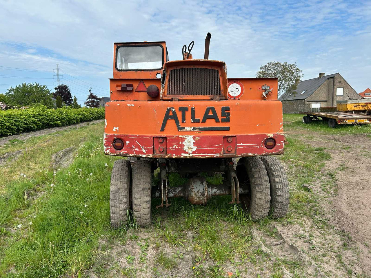 Atlas 1202 - Mobiele graafmachine: afbeelding 4 Atlas 1202 - Mobiele graafmachine: afbeelding 4