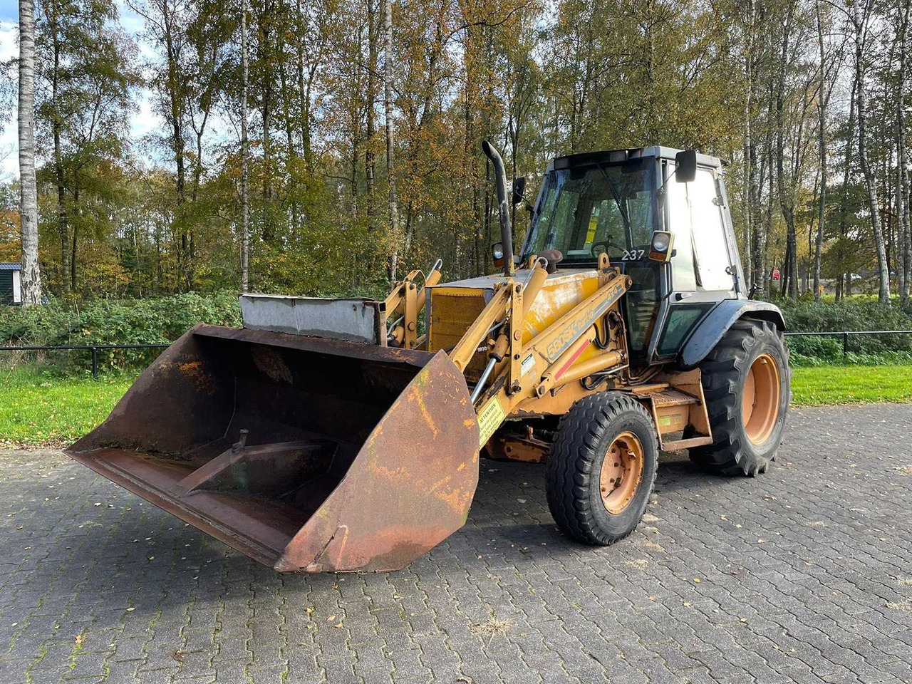 CASE - 1995 - 580 SK TURBO - BACKHOE LOADER - Graaflaadmachine: afbeelding 1 CASE - 1995 - 580 SK TURBO - BACKHOE LOADER - Graaflaadmachine: afbeelding 1