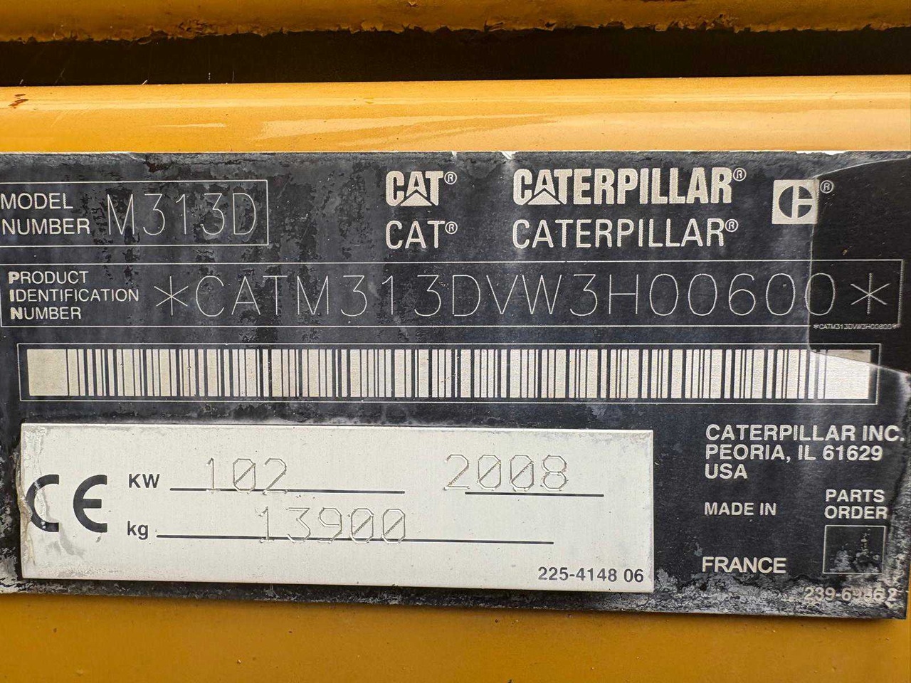 Rupsgraafmachine Caterpillar M313D: afbeelding 32