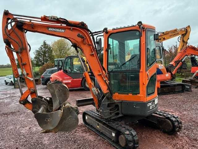 DOOSAN DX 27Z MINI CRAWLER EXCAVATOR 2.7 TON - Minigraafmachine: afbeelding 5 DOOSAN DX 27Z MINI CRAWLER EXCAVATOR 2.7 TON - Minigraafmachine: afbeelding 5