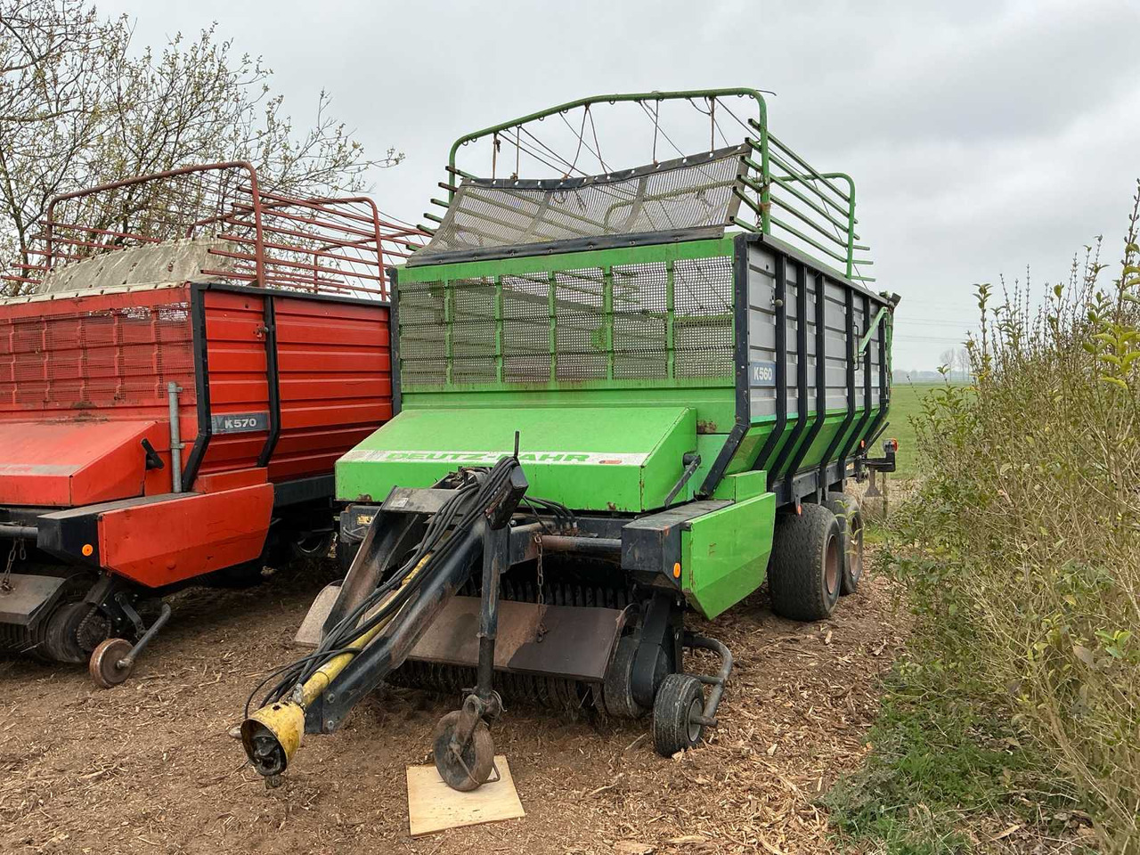 Deutz-fahr K560 - Opraapwagen: afbeelding 1 Deutz-fahr K560 - Opraapwagen: afbeelding 1