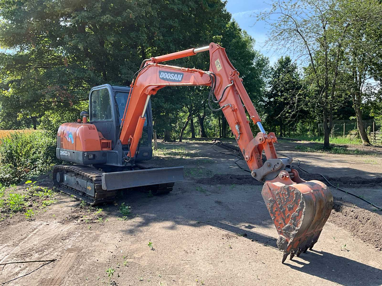 Rupsgraafmachine Doosan doosan Crawler exavator DH60-7: afbeelding 6
