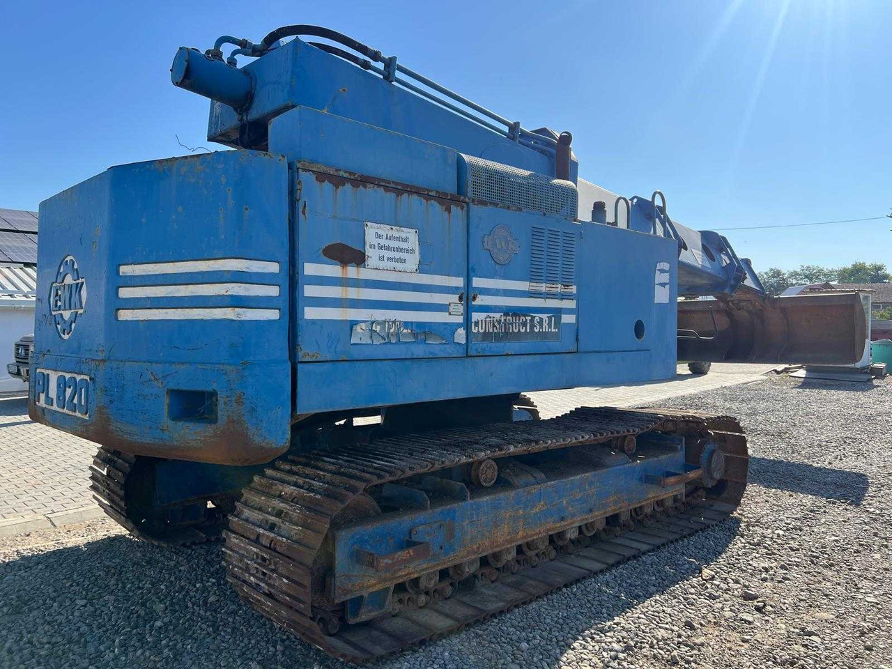 EWK PL820R - Rupsgraafmachine: afbeelding 5 EWK PL820R - Rupsgraafmachine: afbeelding 5