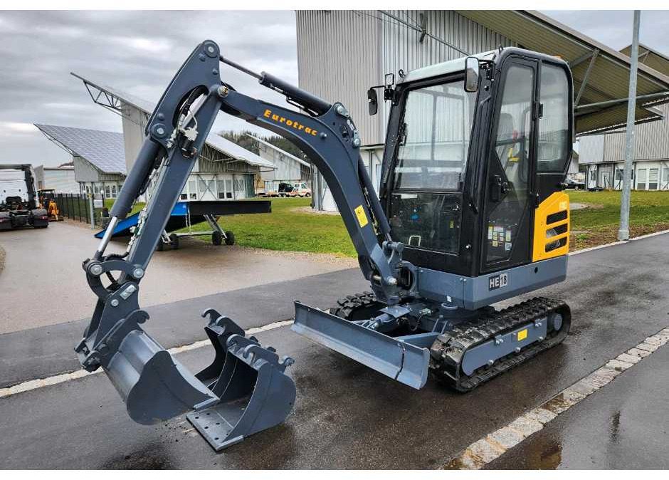 Eurotrac HE18 - Minigraafmachine: afbeelding 2 Eurotrac HE18 - Minigraafmachine: afbeelding 2