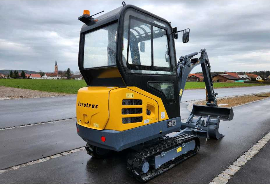 Eurotrac HE18 - Minigraafmachine: afbeelding 5 Eurotrac HE18 - Minigraafmachine: afbeelding 5