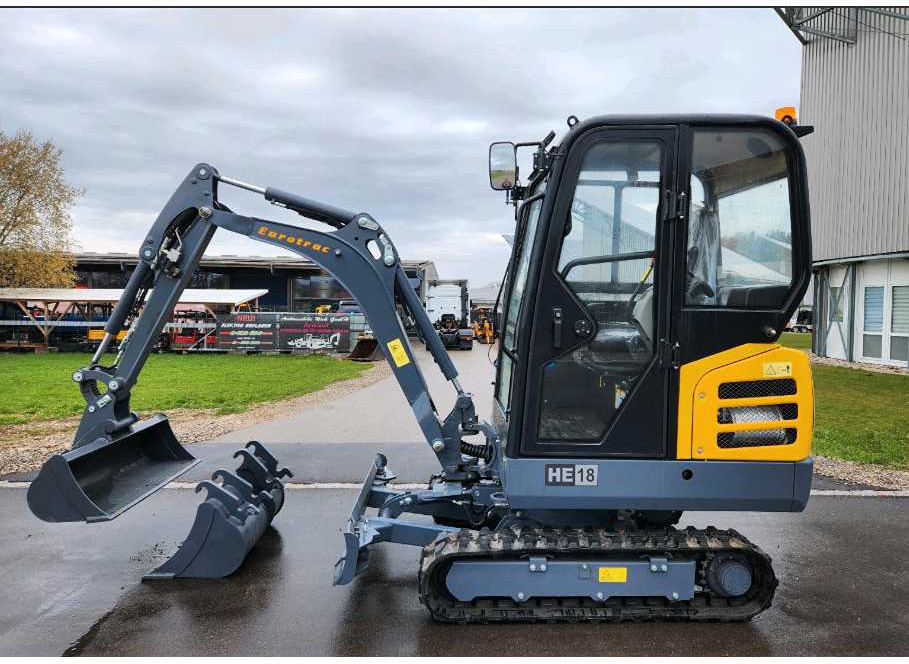Eurotrac HE18 - Minigraafmachine: afbeelding 1 Eurotrac HE18 - Minigraafmachine: afbeelding 1
