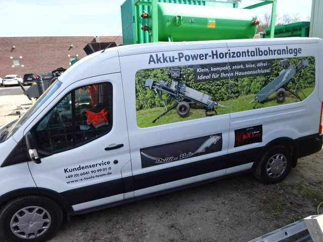 Ford TRANSIT mit Drill-Vole Akku-Bohranlage mit Anhänger & Saugfass TRANSIT 2,0TDCI 350L3 - Boormachine, Bestelwagen: afbeelding 1 Ford TRANSIT mit Drill-Vole Akku-Bohranlage mit Anhänger & Saugfass TRANSIT 2,0TDCI 350L3 - Boormachine, Bestelwagen: afbeelding 1
