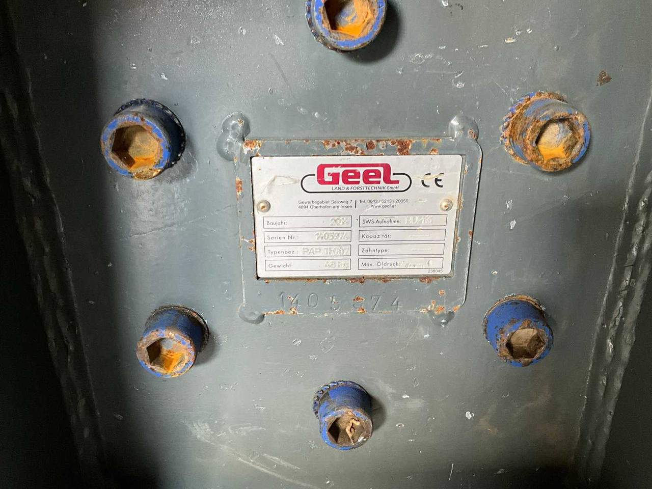 Geel RAP Th707 - Grijper voor Minigraafmachine: afbeelding 2 Geel RAP Th707 - Grijper voor Minigraafmachine: afbeelding 2