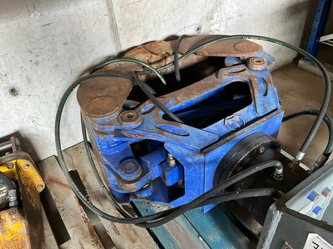 Geel RAP Th707 - Grijper voor Minigraafmachine: afbeelding 4 Geel RAP Th707 - Grijper voor Minigraafmachine: afbeelding 4