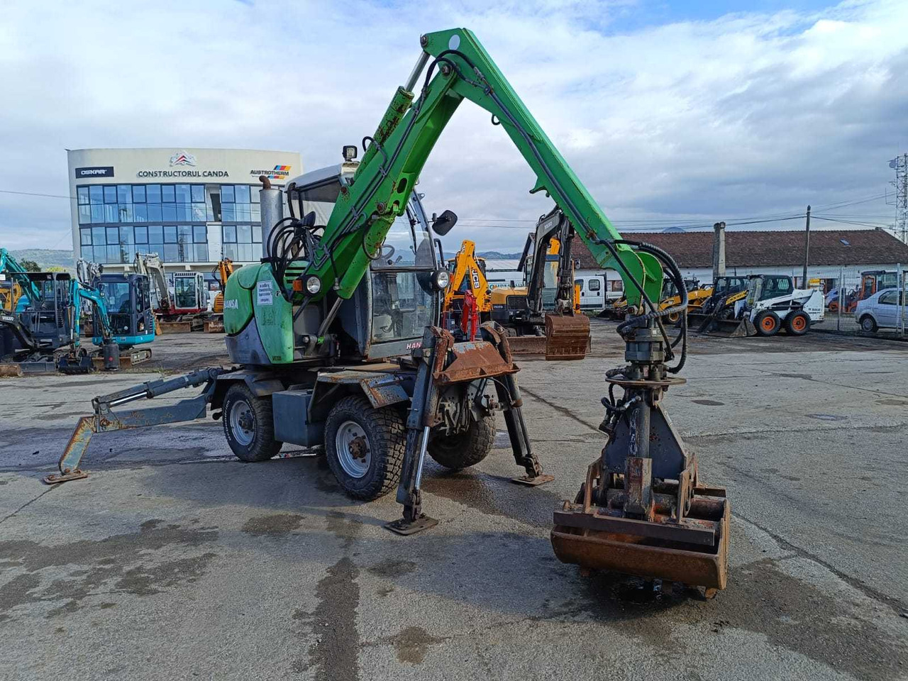 HANSA MASCHINENBAU - APZ 531 - WHEELED EXCAVATOR - 2003 - Mobiele graafmachine: afbeelding 2 HANSA MASCHINENBAU - APZ 531 - WHEELED EXCAVATOR - 2003 - Mobiele graafmachine: afbeelding 2