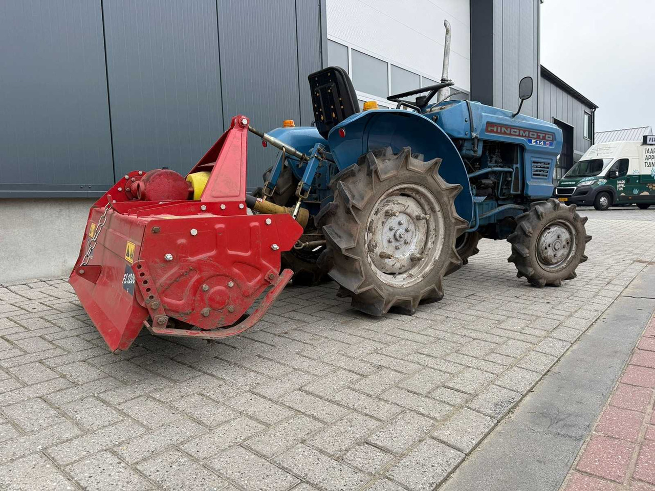Hinomoto E-14 met Grondfrees - Mini tractor: afbeelding 3 Hinomoto E-14 met Grondfrees - Mini tractor: afbeelding 3
