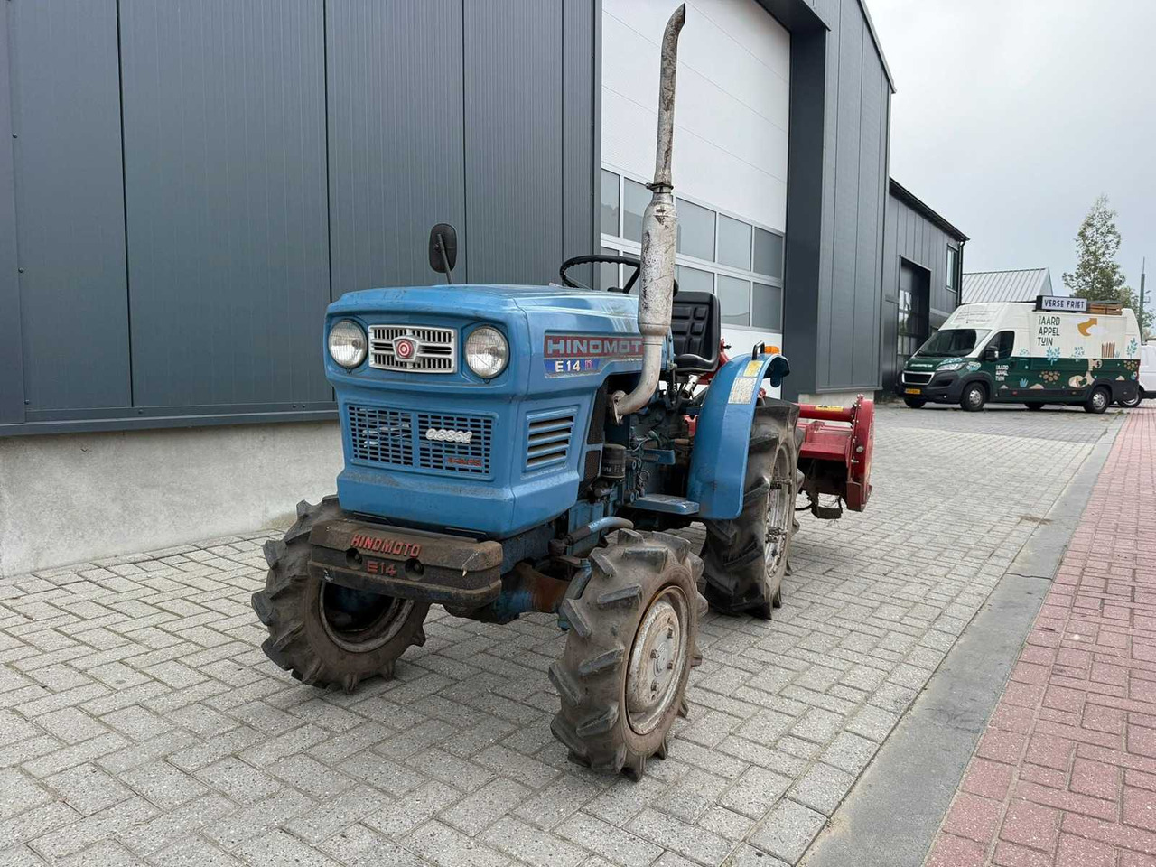 Hinomoto E-14 met Grondfrees - Mini tractor: afbeelding 5 Hinomoto E-14 met Grondfrees - Mini tractor: afbeelding 5