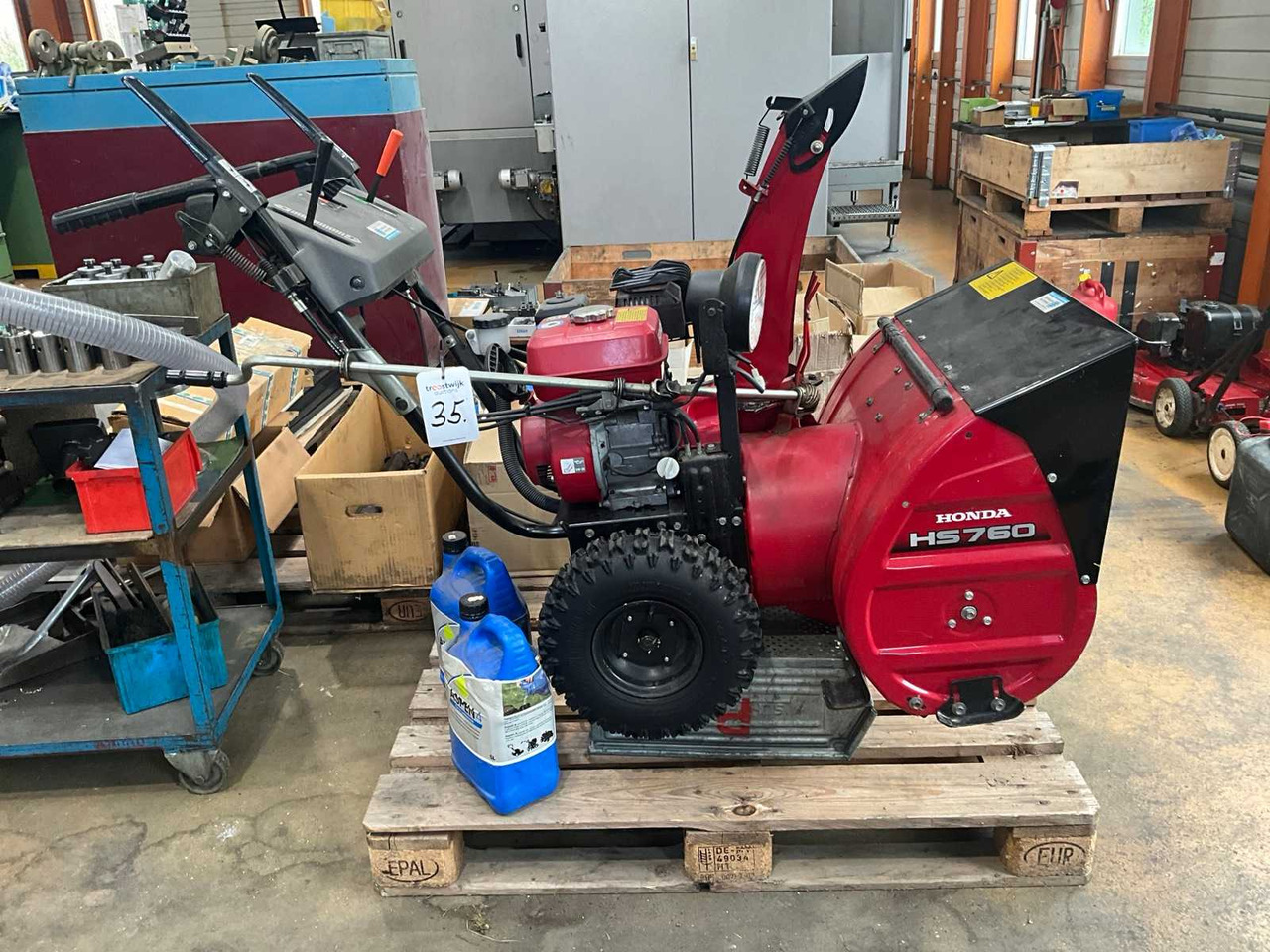 Honda HS760 - Sneeuwschuif: afbeelding 3 Honda HS760 - Sneeuwschuif: afbeelding 3