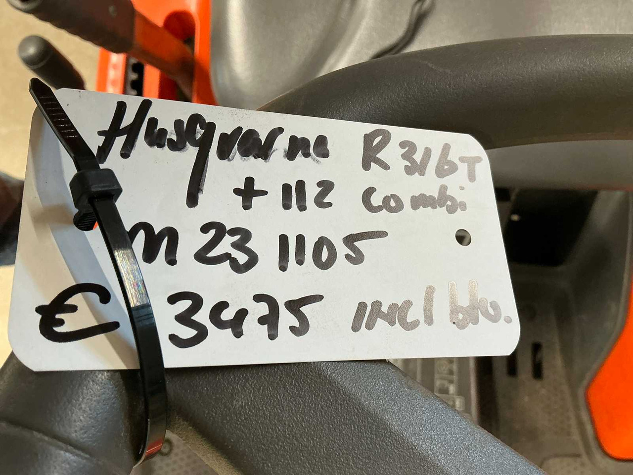 Gazonmaaier Husqvarna R316T: afbeelding 19