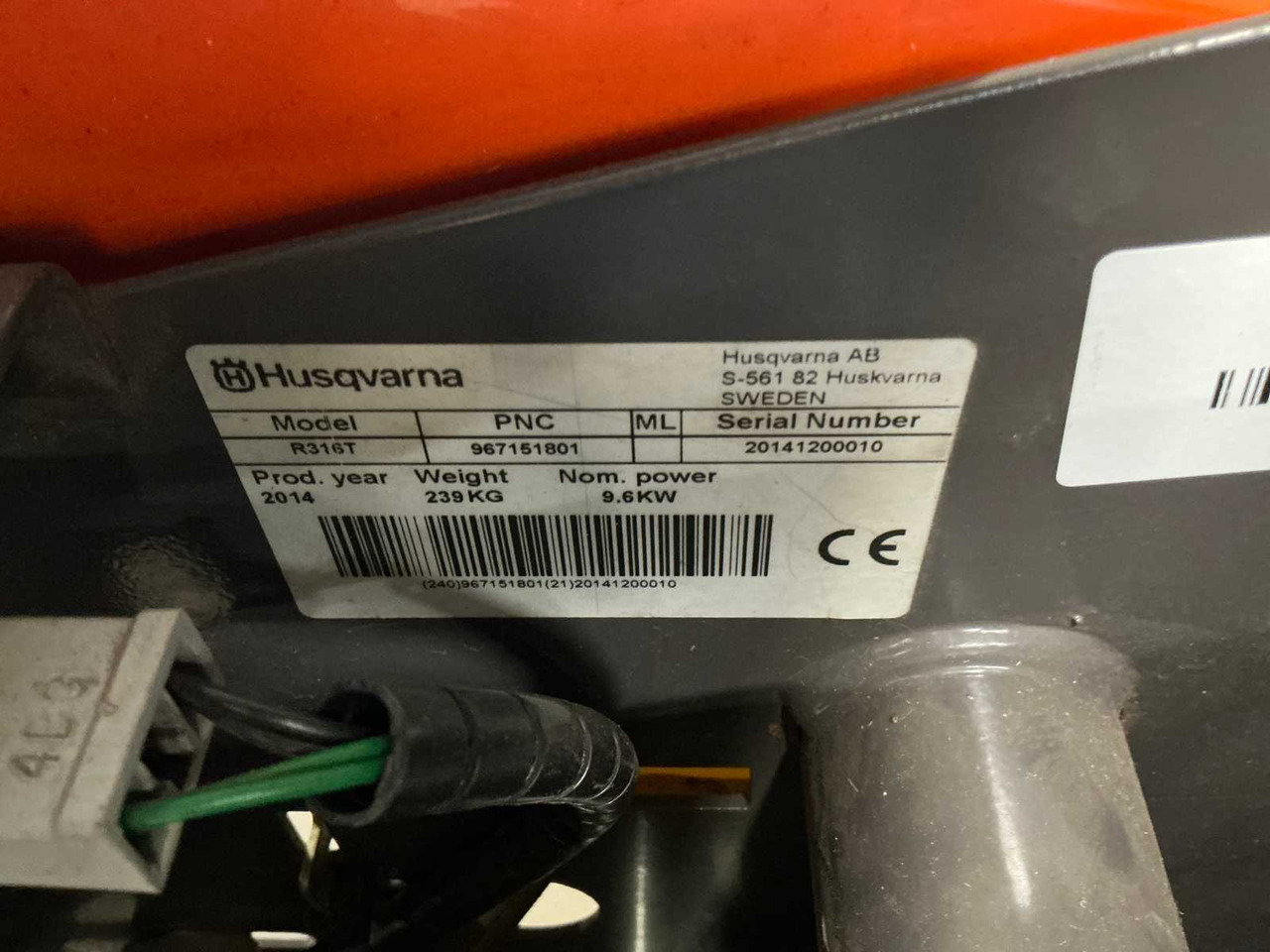 Gazonmaaier Husqvarna R316T: afbeelding 18