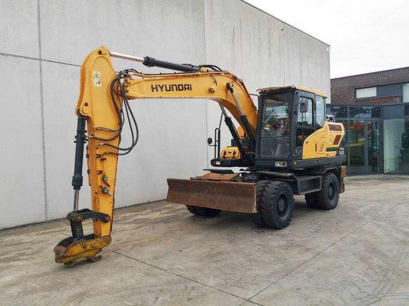 Hyundai HW140 - Mobiele graafmachine: afbeelding 1 Hyundai HW140 - Mobiele graafmachine: afbeelding 1