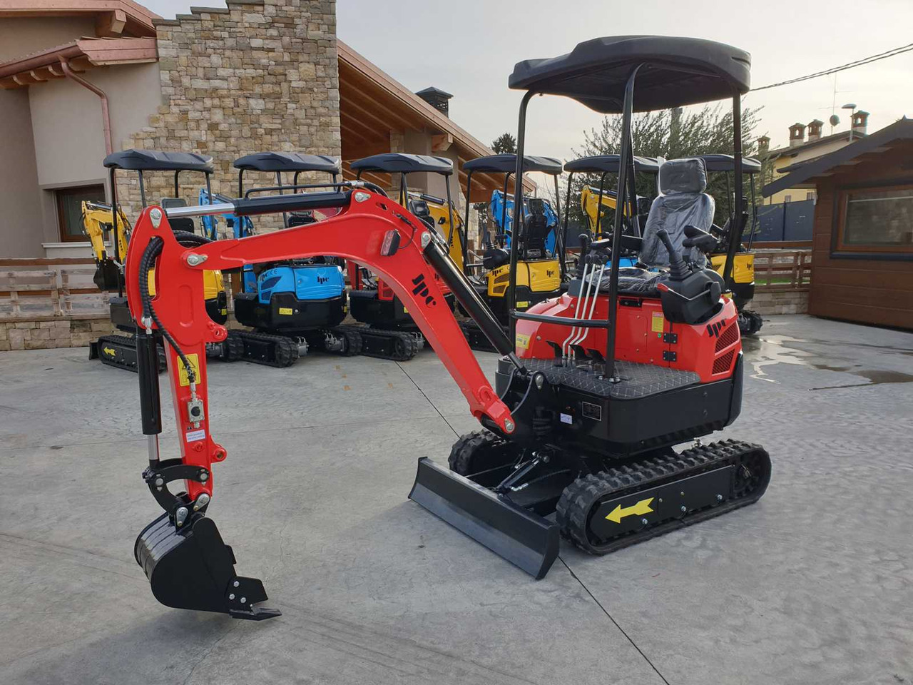 JPC JPC HT18 MINI EXCAVATOR (KUBOTA ENGINE) - Minigraafmachine: afbeelding 4 JPC JPC HT18 MINI EXCAVATOR (KUBOTA ENGINE) - Minigraafmachine: afbeelding 4