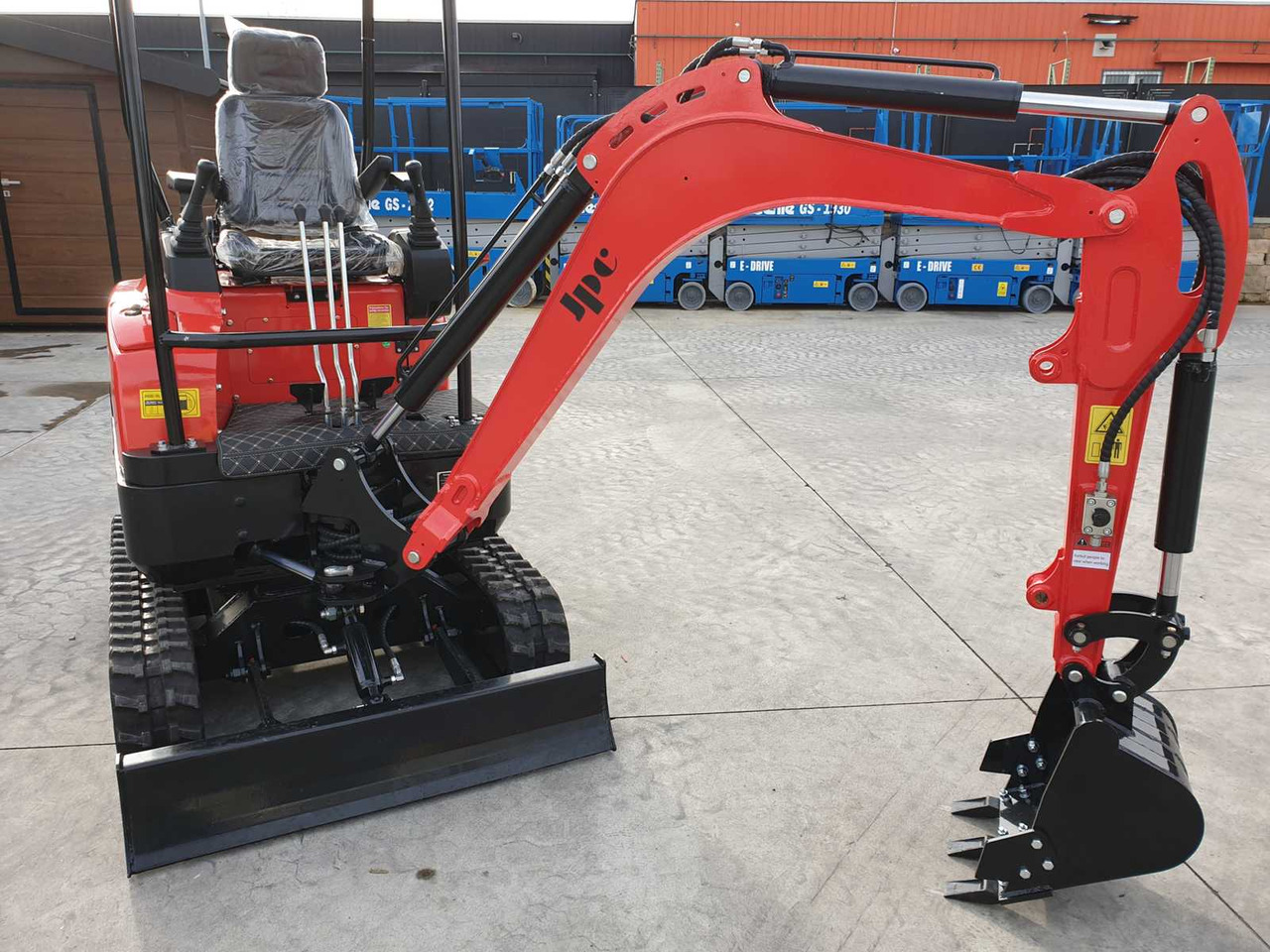 JPC JPC HT18 MINI EXCAVATOR (KUBOTA ENGINE) - Minigraafmachine: afbeelding 5 JPC JPC HT18 MINI EXCAVATOR (KUBOTA ENGINE) - Minigraafmachine: afbeelding 5