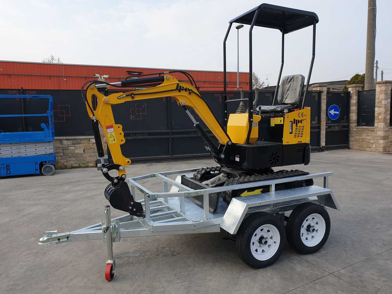 JPC TRAILER - Minigraafmachine: afbeelding 1 JPC TRAILER - Minigraafmachine: afbeelding 1