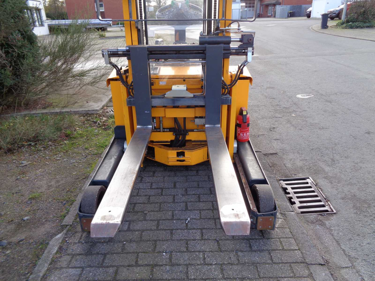 JUNGHEINRICH ERV 308 DRAWBAR REACH TRUCK WITH PLATFORM, JUNGHEINRICH-ERV 308 - Heftruck: afbeelding 2 JUNGHEINRICH ERV 308 DRAWBAR REACH TRUCK WITH PLATFORM, JUNGHEINRICH-ERV 308 - Heftruck: afbeelding 2