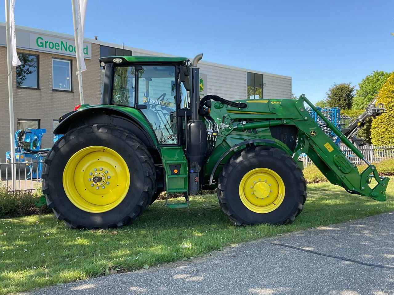 John Deere 6195M - Tractor: afbeelding 3 John Deere 6195M - Tractor: afbeelding 3