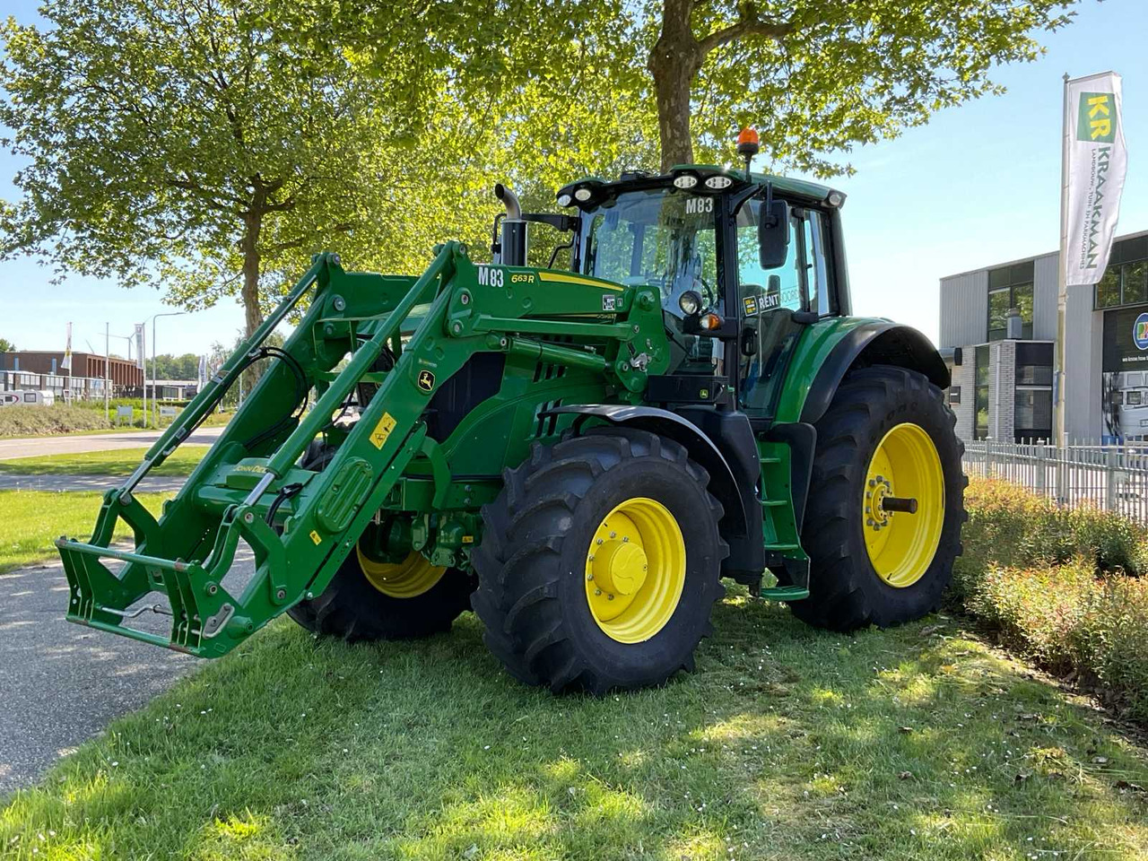 John Deere 6195M - Tractor: afbeelding 1 John Deere 6195M - Tractor: afbeelding 1