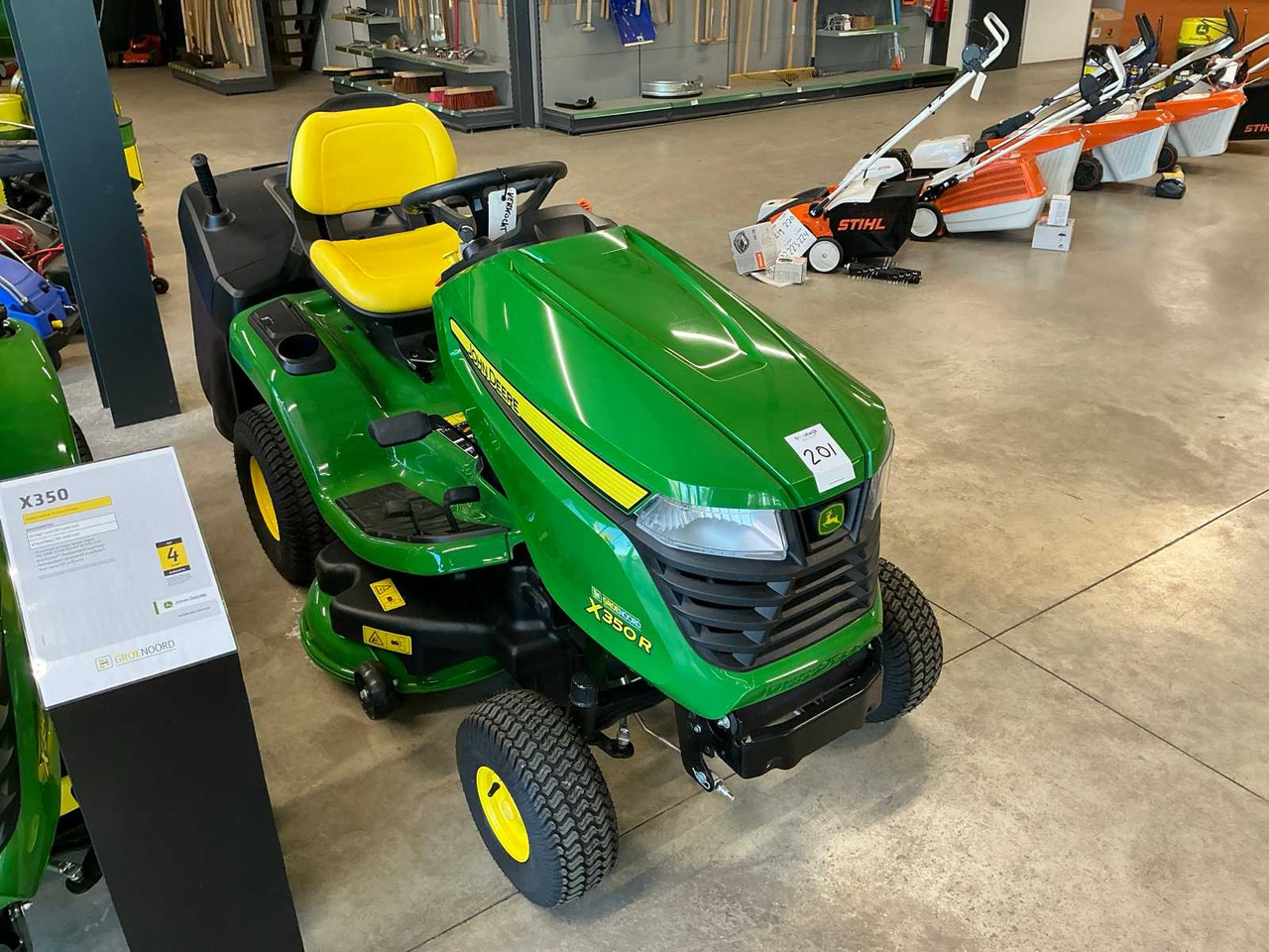 John Deere X350R - Gazonmaaier: afbeelding 3 John Deere X350R - Gazonmaaier: afbeelding 3