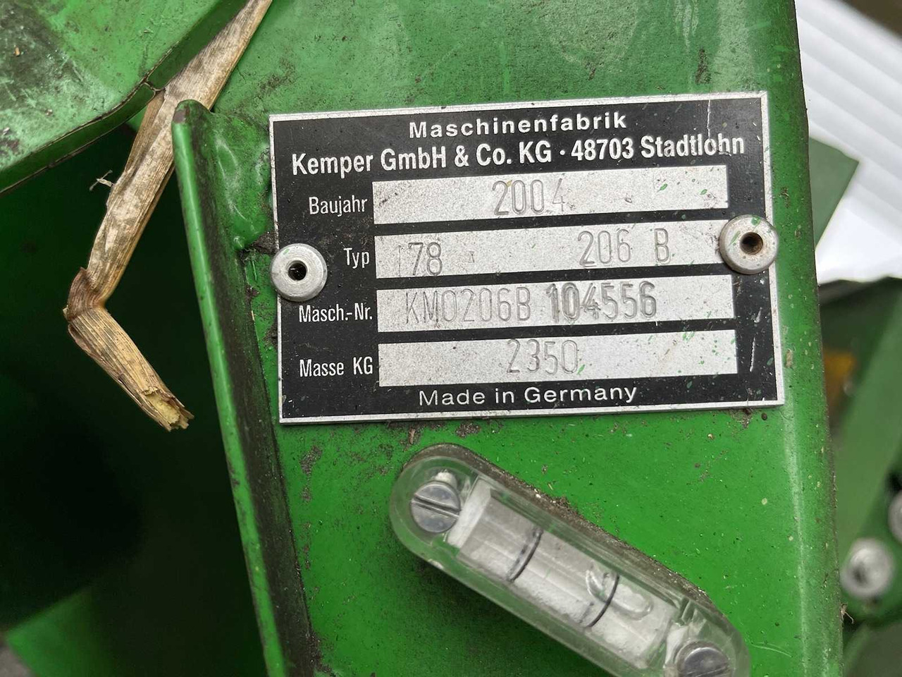 KEMPER Corn 206 - Maaidorser: afbeelding 5 KEMPER Corn 206 - Maaidorser: afbeelding 5