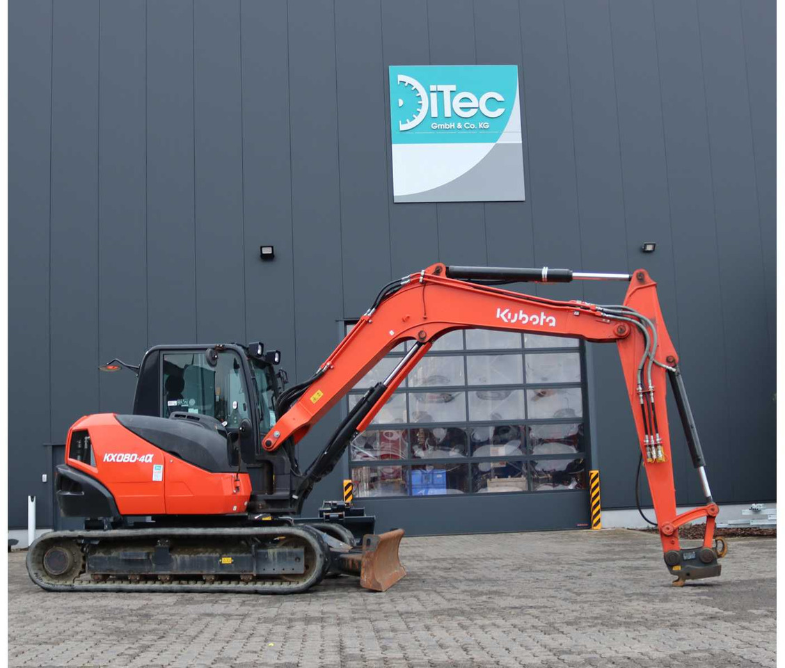 KUBOTA KX080-4M G KUBOTA MINI EXCAVATOR, EXCAVATOR, EXCAVATOR - Minigraafmachine: afbeelding 1 KUBOTA KX080-4M G KUBOTA MINI EXCAVATOR, EXCAVATOR, EXCAVATOR - Minigraafmachine: afbeelding 1