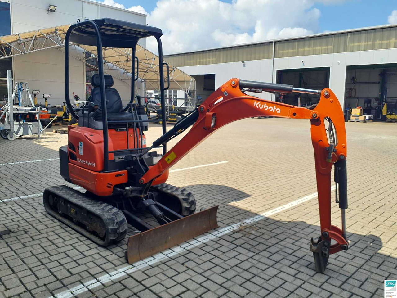 KUBOTA U17-3 ALPHA ELECTRIC KUBOTA SHORT TAIL TAIL EXCAVATOR, EXCAVATOR, EXCAVATOR - Graaflaadmachine: afbeelding 4 KUBOTA U17-3 ALPHA ELECTRIC KUBOTA SHORT TAIL TAIL EXCAVATOR, EXCAVATOR, EXCAVATOR - Graaflaadmachine: afbeelding 4
