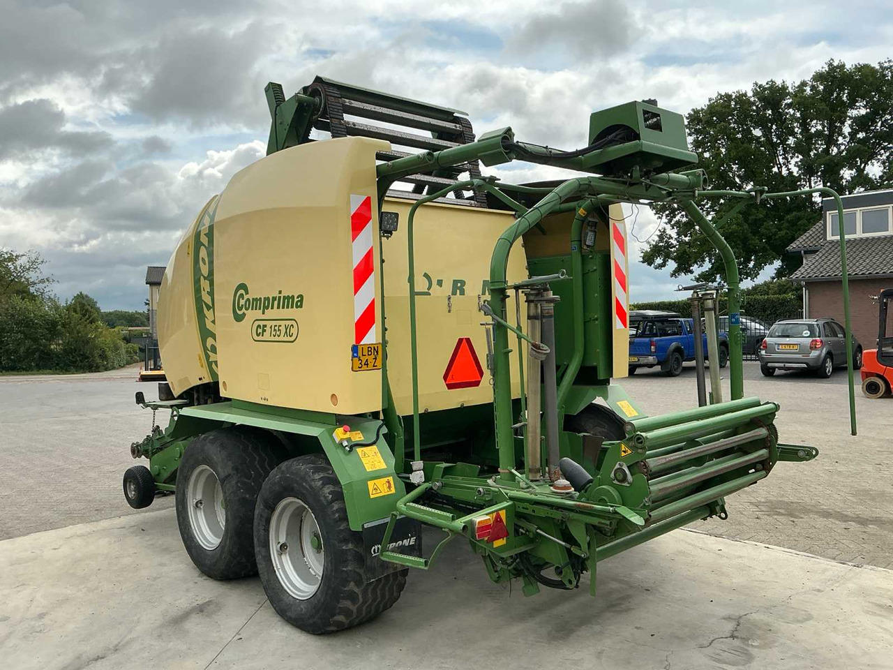 Krone Comprima CF 155 XC - Ronde balenpers, Wikkelaar: afbeelding 3 Krone Comprima CF 155 XC - Ronde balenpers, Wikkelaar: afbeelding 3