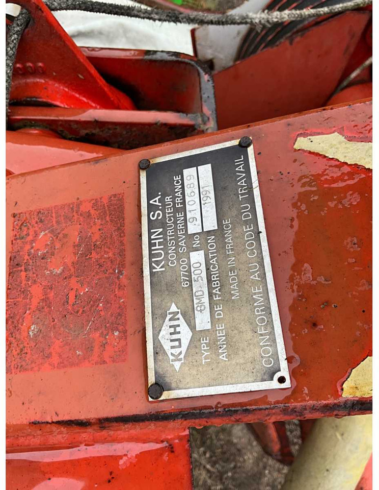 Kuhn GMD-500 - Klepelmaaier/ Mulcher: afbeelding 5 Kuhn GMD-500 - Klepelmaaier/ Mulcher: afbeelding 5