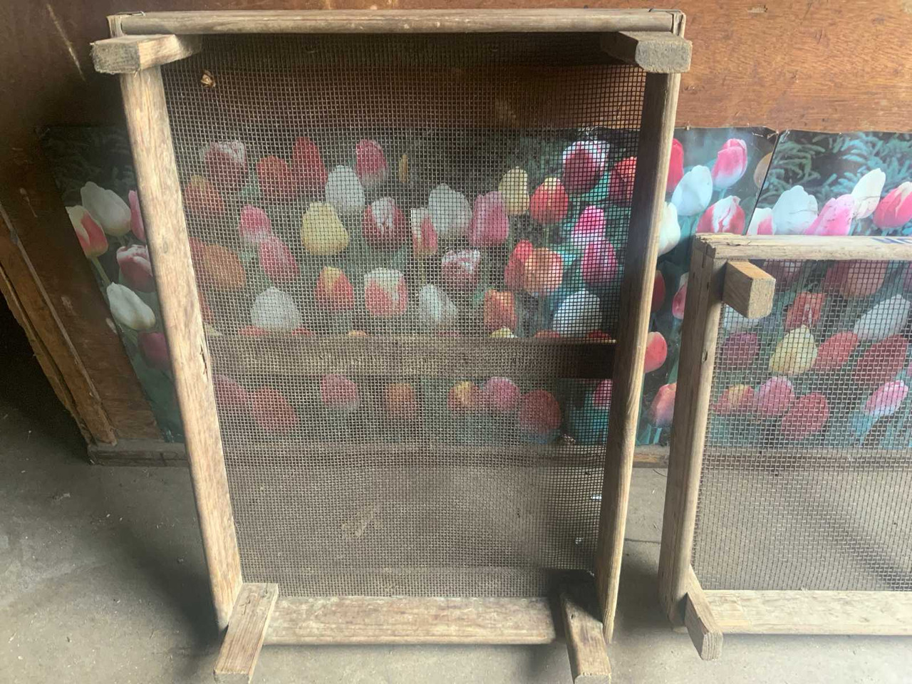 Landbouwmachine Wooden mesh tray (2500x): afbeelding 6