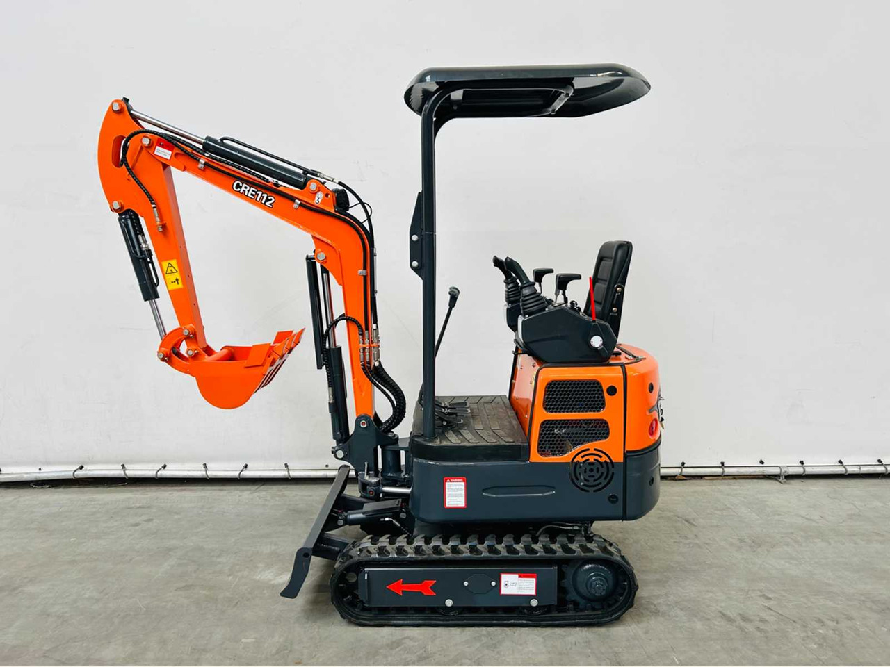 RTE - 2025 - CRE112 - MINI EXCAVATOR 1120KG - Minigraafmachine: afbeelding 2 RTE - 2025 - CRE112 - MINI EXCAVATOR 1120KG - Minigraafmachine: afbeelding 2