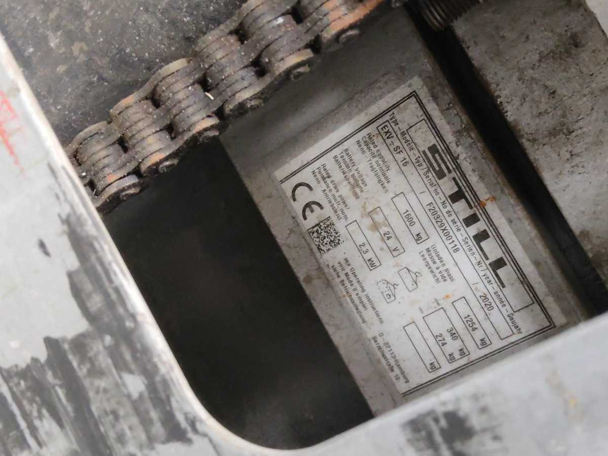 STILL EXV-SF16 2020 STACKER - Heftruck: afbeelding 2 STILL EXV-SF16 2020 STACKER - Heftruck: afbeelding 2