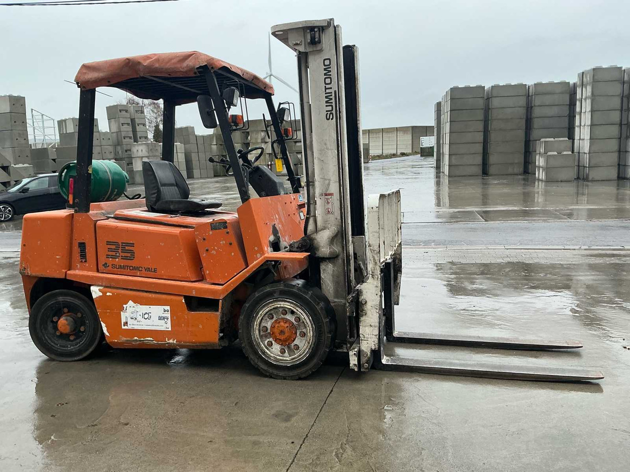 SUMITOMO YALE 35 (22-FL35P VII) FORKLIFT - Heftruck: afbeelding 5 SUMITOMO YALE 35 (22-FL35P VII) FORKLIFT - Heftruck: afbeelding 5