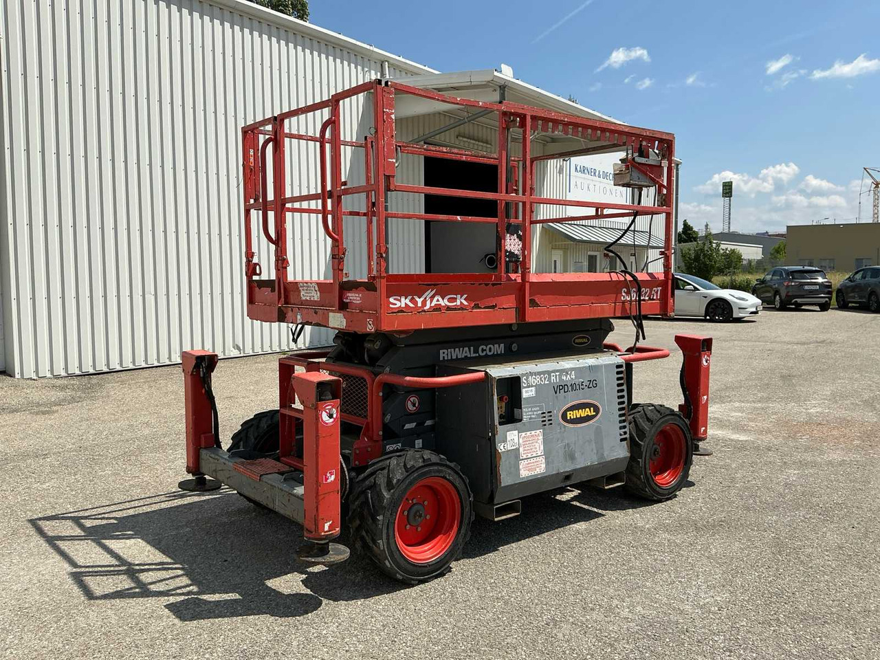 Skyjack SJ6832RT 4x4 - Hoogwerker: afbeelding 4 Skyjack SJ6832RT 4x4 - Hoogwerker: afbeelding 4