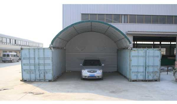 Stahlworks 20ft 6x6 meter met eind zeil - Opslagtank: afbeelding 3 Stahlworks 20ft 6x6 meter met eind zeil - Opslagtank: afbeelding 3