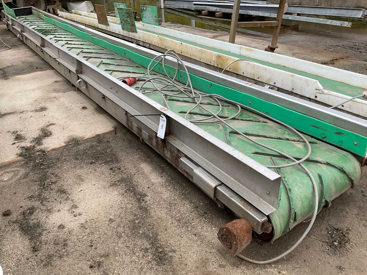 Stainless Steel Carrier Conveyor Belt - Lopende band: afbeelding 1 Stainless Steel Carrier Conveyor Belt - Lopende band: afbeelding 1