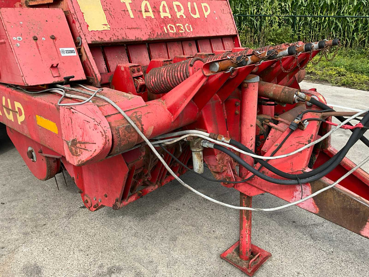 Opraapwagen Taarup 1030: afbeelding 10