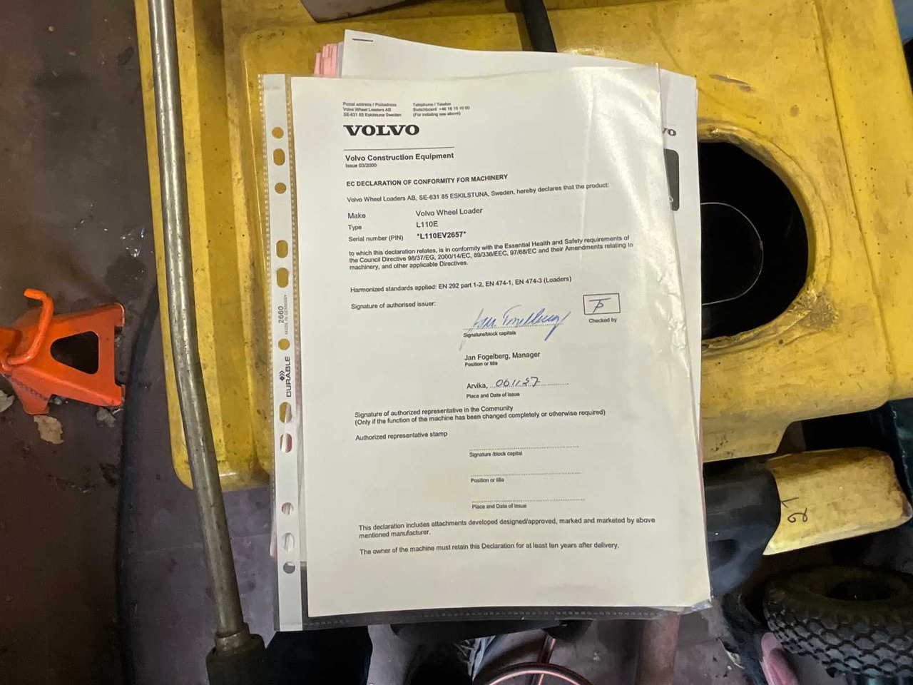 Wiellader Volvo L110E: afbeelding 33