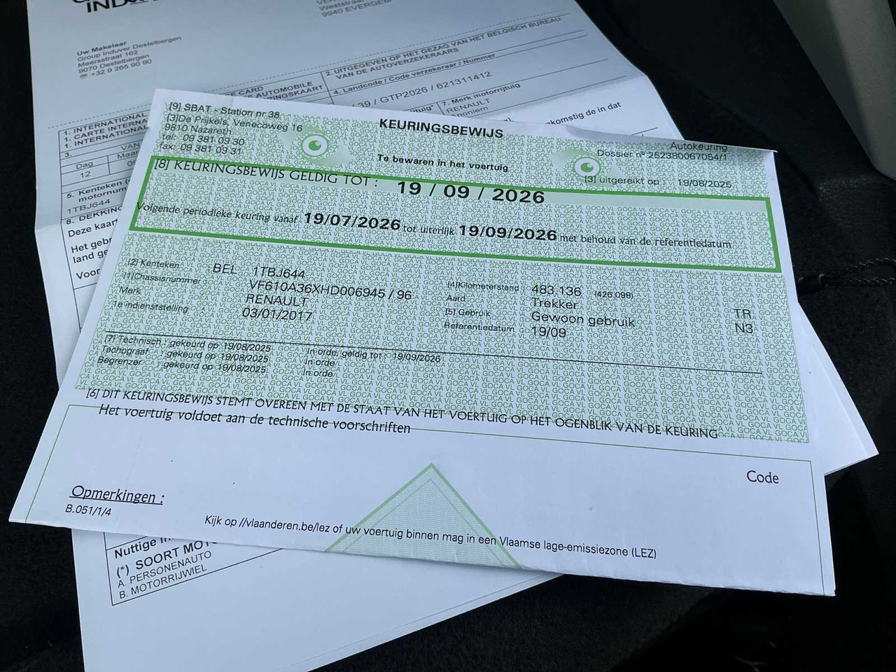 Vrachtwagen 2017 RENAULT T480 COMFORT THD001 HIGH EDITION TRACTOR RENAULT T480 COMFORT: afbeelding 33 Vrachtwagen 2017 RENAULT T480 COMFORT THD001 HIGH EDITION TRACTOR RENAULT T480 COMFORT: afbeelding 33