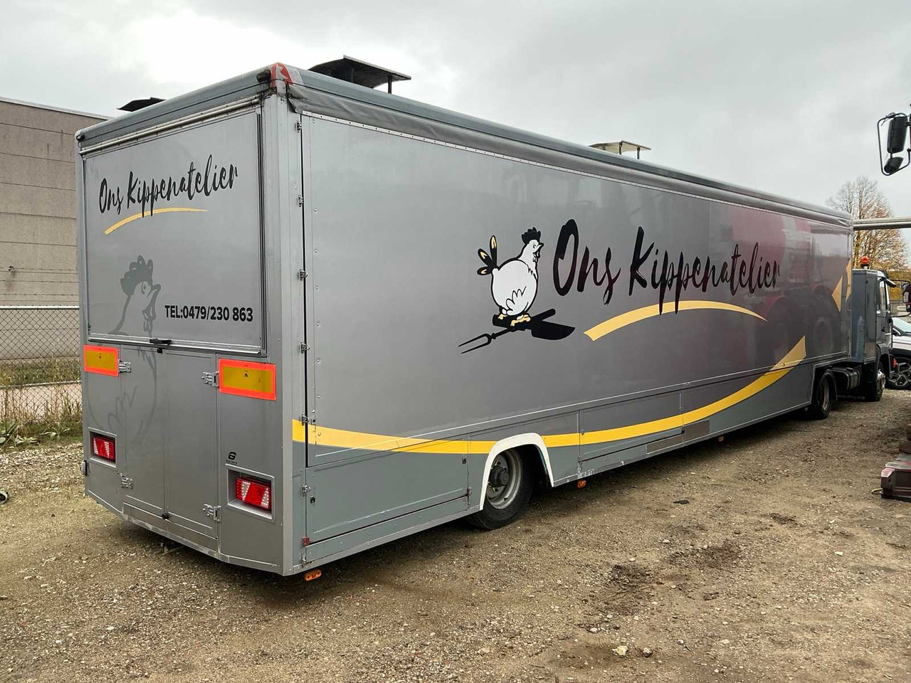 MAN 8-224 TRUCK WITH SEMI-TRAILER SALES - Vrachtwagen: afbeelding 2 MAN 8-224 TRUCK WITH SEMI-TRAILER SALES - Vrachtwagen: afbeelding 2