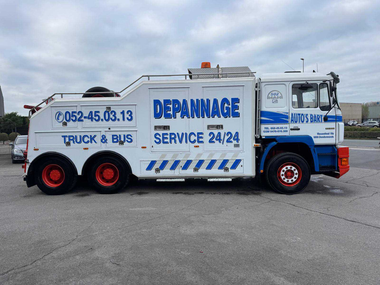 MAN F90 TOW TRUCK FOR TRUCKS - Vrachtwagen: afbeelding 3 MAN F90 TOW TRUCK FOR TRUCKS - Vrachtwagen: afbeelding 3