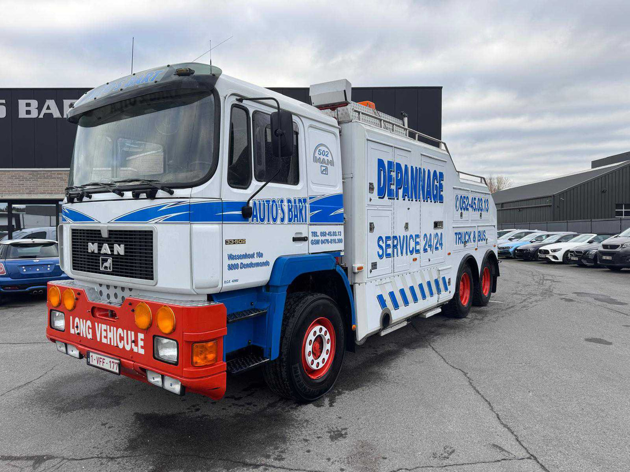 MAN F90 TOW TRUCK FOR TRUCKS - Vrachtwagen: afbeelding 1 MAN F90 TOW TRUCK FOR TRUCKS - Vrachtwagen: afbeelding 1